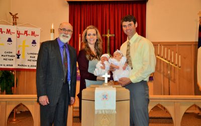 Cash Matthew Meyer and Landry Rae Meyer – Baptisms
