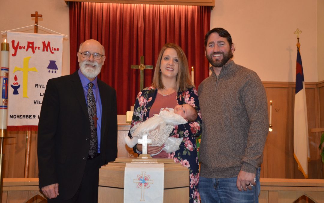 Ryleigh Lucy Williams – Baptism