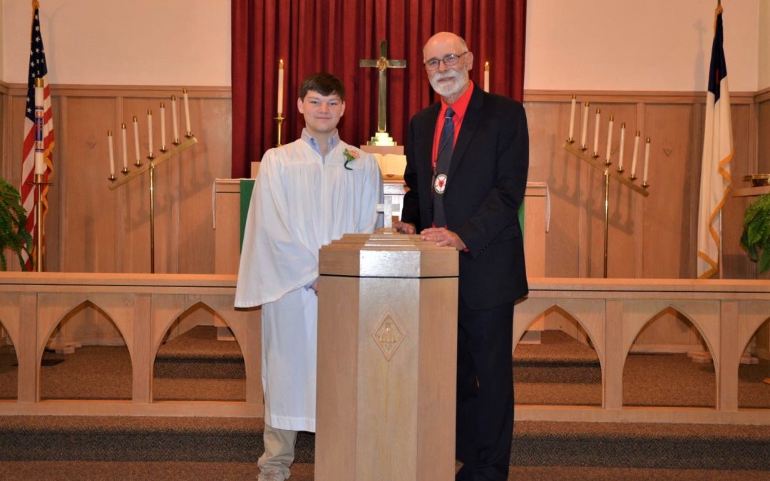 The Rite of Confirmation at Martin Luther Lutheran Church