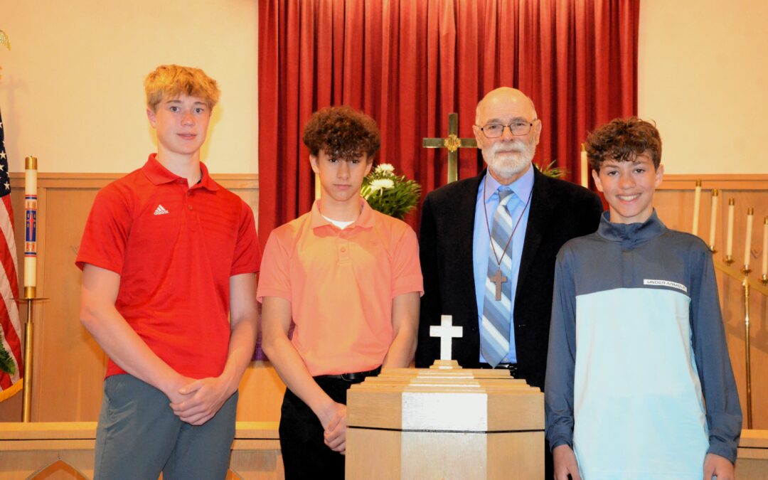 The Rite of Confirmation at Martin Luther Church