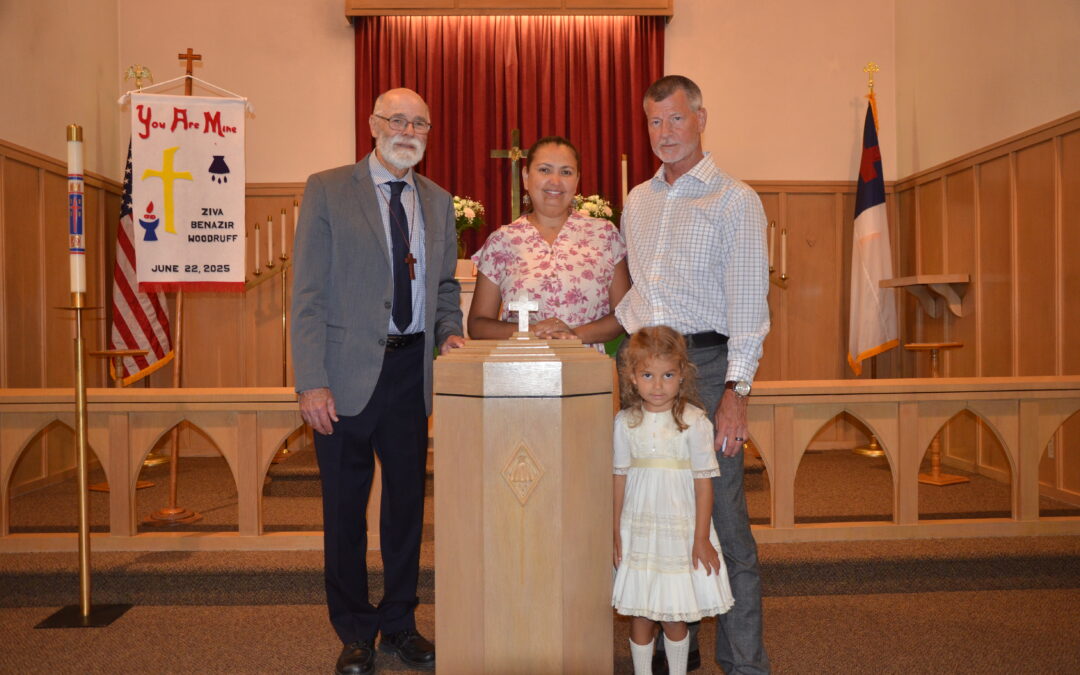 Woodruff Family: Tim, Madina and Ziva – Baptisms