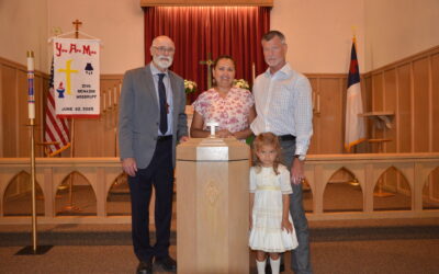 Woodruff Family: Tim, Madina and Ziva – Baptisms