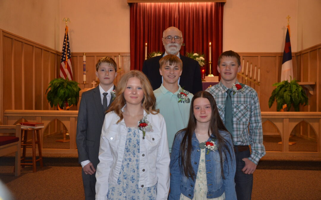 The Rite of Confirmation at Martin Luther Church
